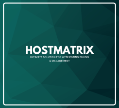 HostMatrix - Ultimate Solution For WebHosting Billing & Management