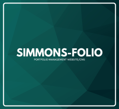 Simmons-Folio - Portfolio Management Website/CMS