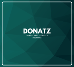 Donatz - Dynamic Website/CMS For Donations