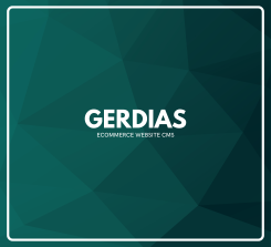 Gerdias - E Commerce Website CMS